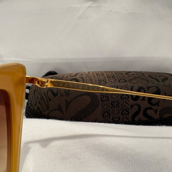 NEW! DITA HEARTBREAKER 22025-C-BRN-GLD;  GOLD & BROWN FRAME W/ GOLD FLASH LENS - Picture 8 of 8